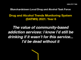 Drug and Alcohol Trends Monitoring System (DATMS) 2021: Year 6